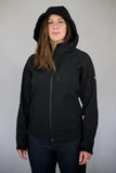 Black Hooded Soft Shell